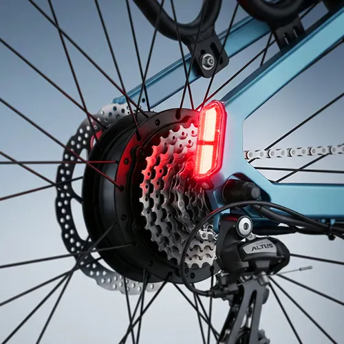 Rear light and cassette