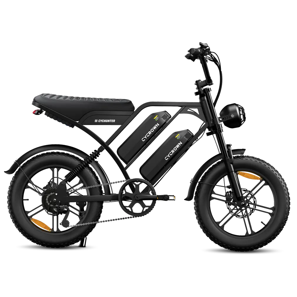 CycHunter 2.0 dual-battery, side profile