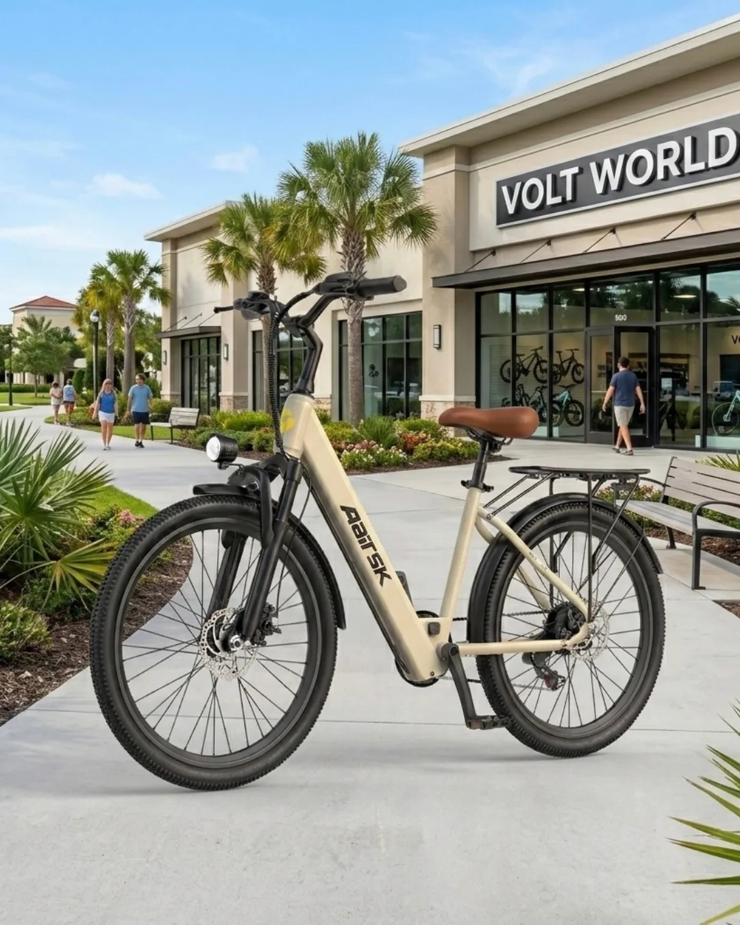 The Volt World store front