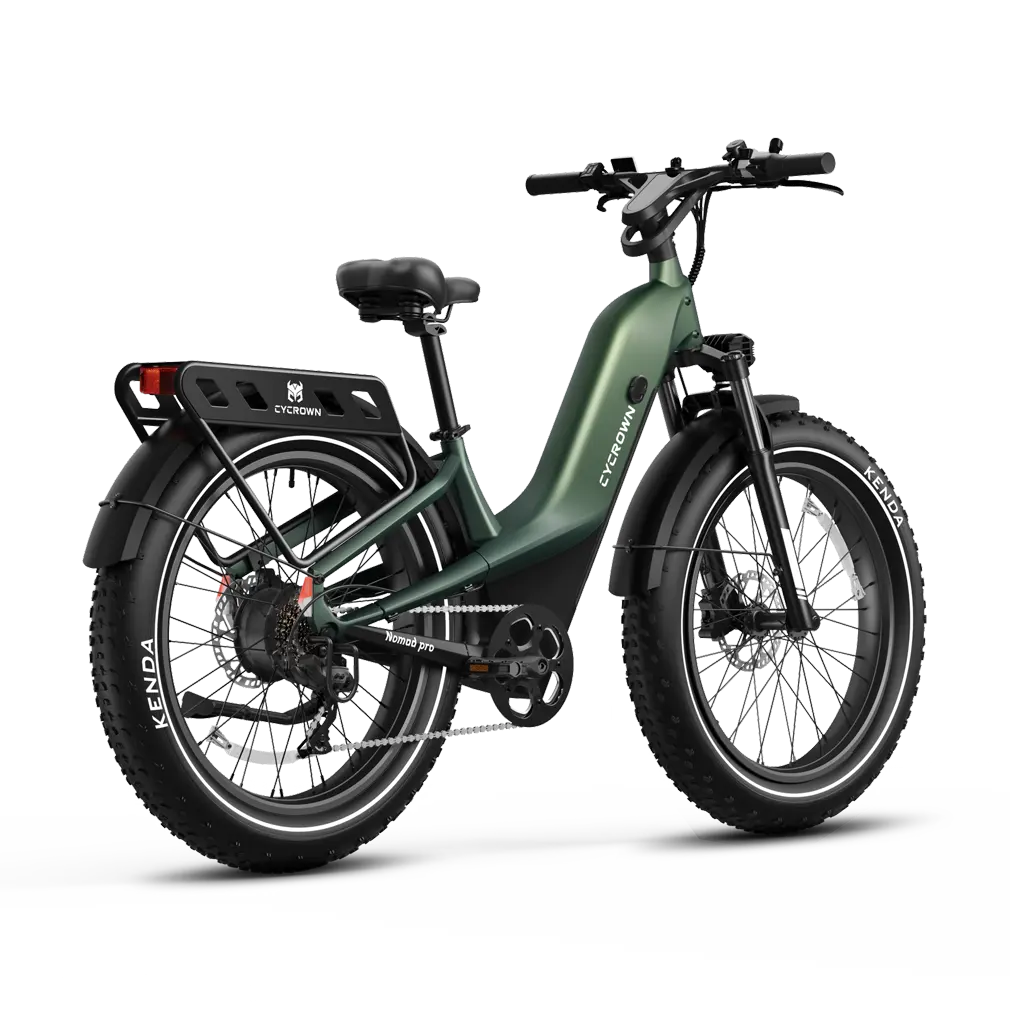 Nomad Pro in Alpine Green, side profile