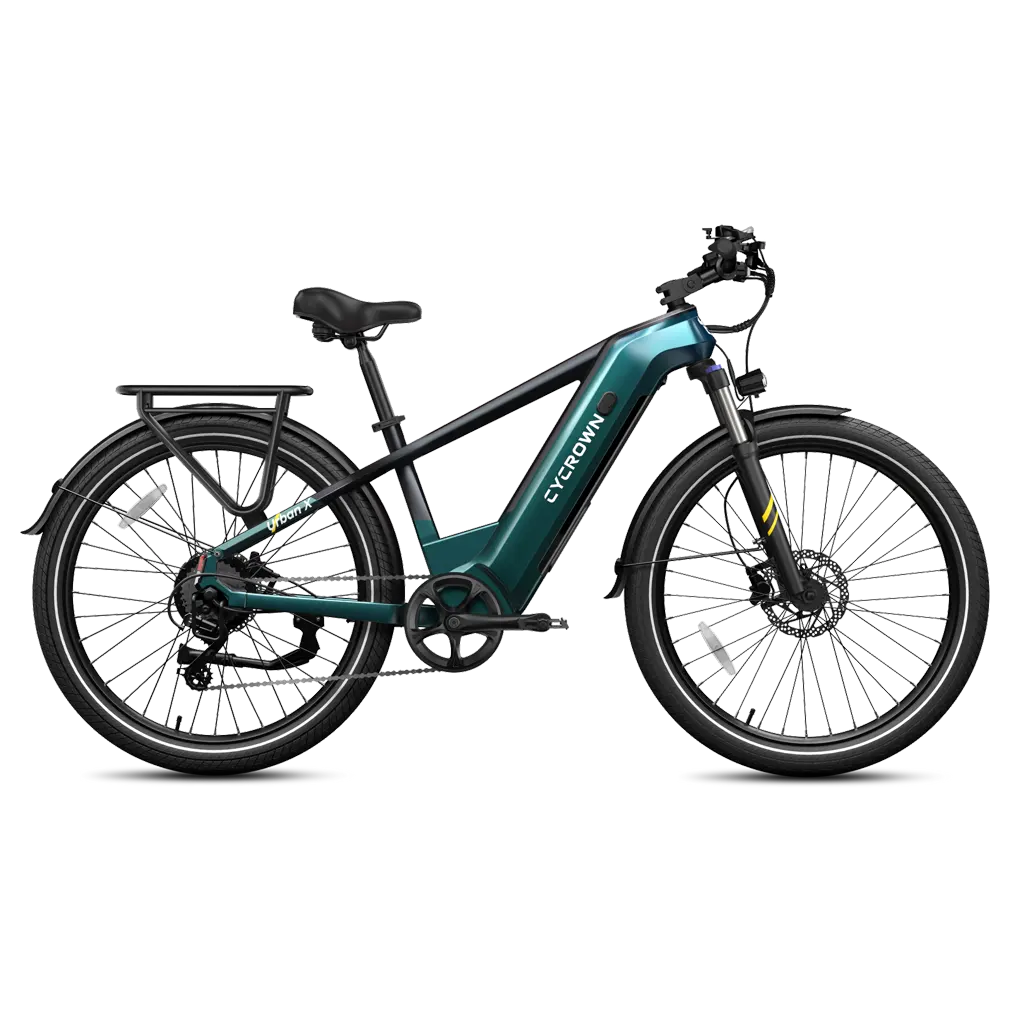 Urban X in Alpine Green, side profile